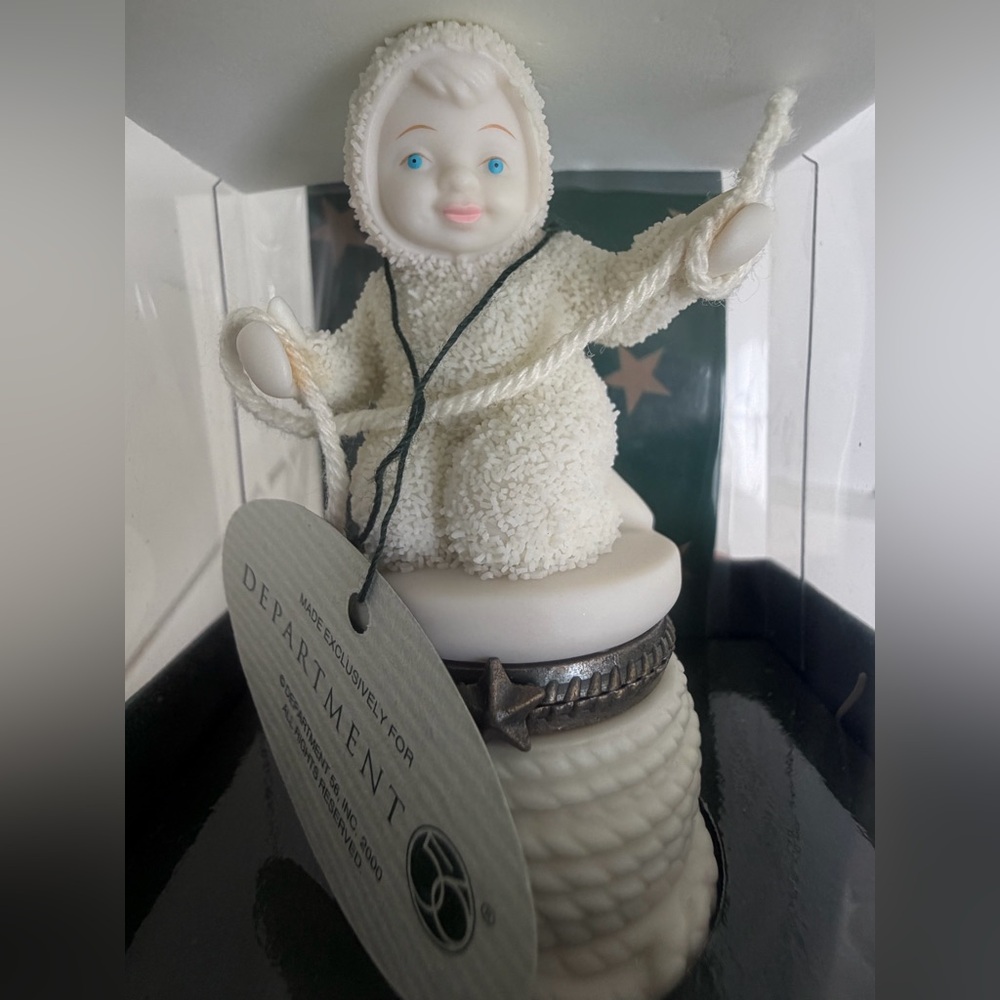 NWT Department 56 Snowbabies “Thread of Hope” Figurine